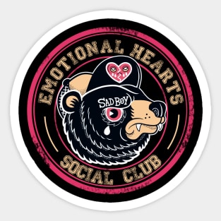 Emotional Heart Social Club - Gift Sticker